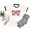 Simply Sage Market Women's Coquette Baseball Mom Short Sleeve Ringer Tee - 3 of 4