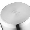 BergHOFF Comfort 10" 18/10 Stainless Steel Stockpot 7.2Qt., Glass Lid - 3 of 4