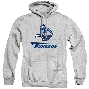 University of San Diego Official Toreros Logo Adult Pull-Over Hoodie, Athletic Heather - 1 of 4