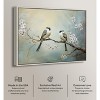 Art Remedy Two birds and a blossom branch II Rustic Chic Farmhouse Wall Art Framed - 3 of 4