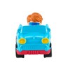 Fisher-Price Little People Wheelies Retro Convertible - Baby Blue and Red Car - 3 of 4