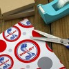 Shelby Mustang Patriotic Logo Gift Wrap 30" x 72" - 3 of 4