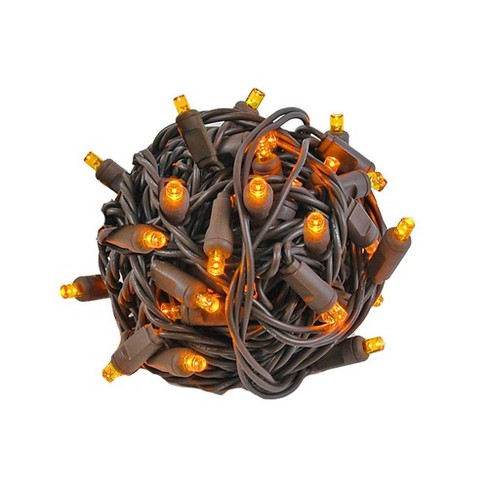 brown wire mini lights