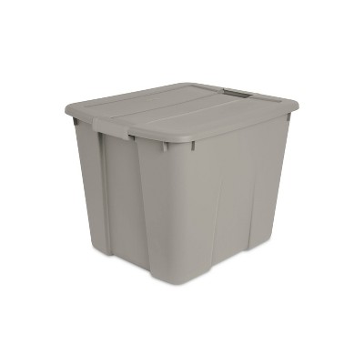 20gal Latching Tote Gray - Brightroom™