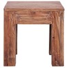 vidaXL Reclaimed Wood Coffee Table - Solid, Rustic, Handmade Square Side Table - 3 of 4