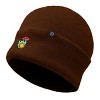Dalix Mushroom Frog Embroidered Beanie Hat Cotton Cute Winter Fall Cap Womens - 4 of 4