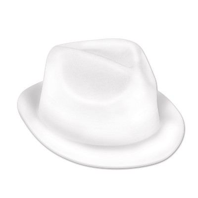 Beistle Velour Chairman Hat, (25/Pkg) White