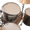 Sawtooth Command Series 4-Piece Drum Shell Pack with 24" Bass Drum, Silver Sparkle - image 3 of 3