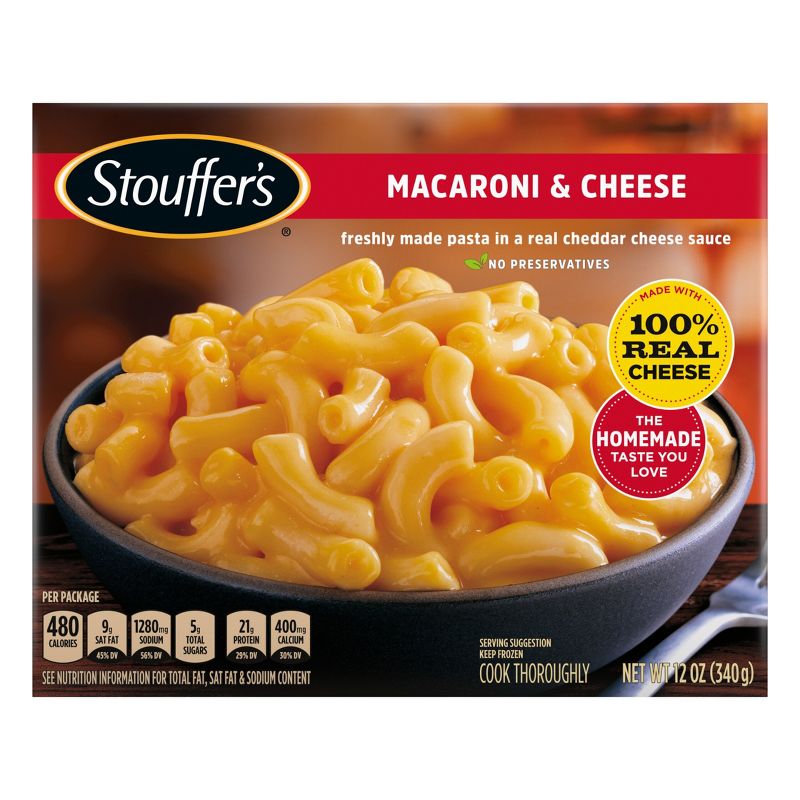 Stouffer&#39;s Frozen Macaroni &#38; Cheese - 12oz, 1 of 8
