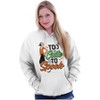 Popeye Olive Oyl Too Cute Halloween Hoodie Sweatshirt Women Brisco Brands - 2 of 4