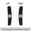 iMountek"5 Pairs 70mm V-Brake Pads for Road & Mountain Bikes, Non-Slip with Hex Nuts & Spacers"Black - 4 of 4