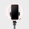 Tripod Selfie Stick with LED Ring Light - heyday™ Black