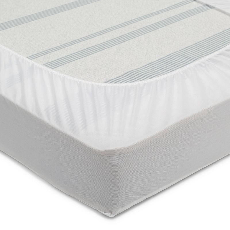 Serta Sertapedic Crib Mattress Pad Cover - White, 4 of 6