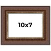 PosterPalooza | Photo Size Traditional Brown Picture Frame - UV Acrylic, Foam Board Backing, Hanging Hardware - 2 of 4