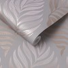 Botanica Blush Grey and Pink Leaves Tropical Paste the Wall Wallpaper - 3 of 4