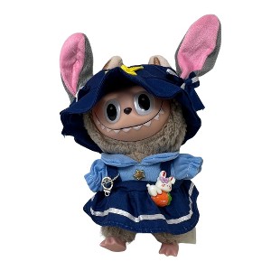 Labubu Dressed as Judy the Police Officer on Patrol - 1 of 4