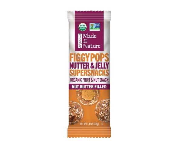 Made in Nature Nutter & Jelly Filled Figgy Pops - 1.4oz Bag