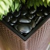 DR.Planzen Artificial Fern Plant in 15.7"/16'' Plastic Planter (3 Colors) - Faux Indoor/Outdoor Floor Plants Tall House Plant (Set of 2) - 4 of 4
