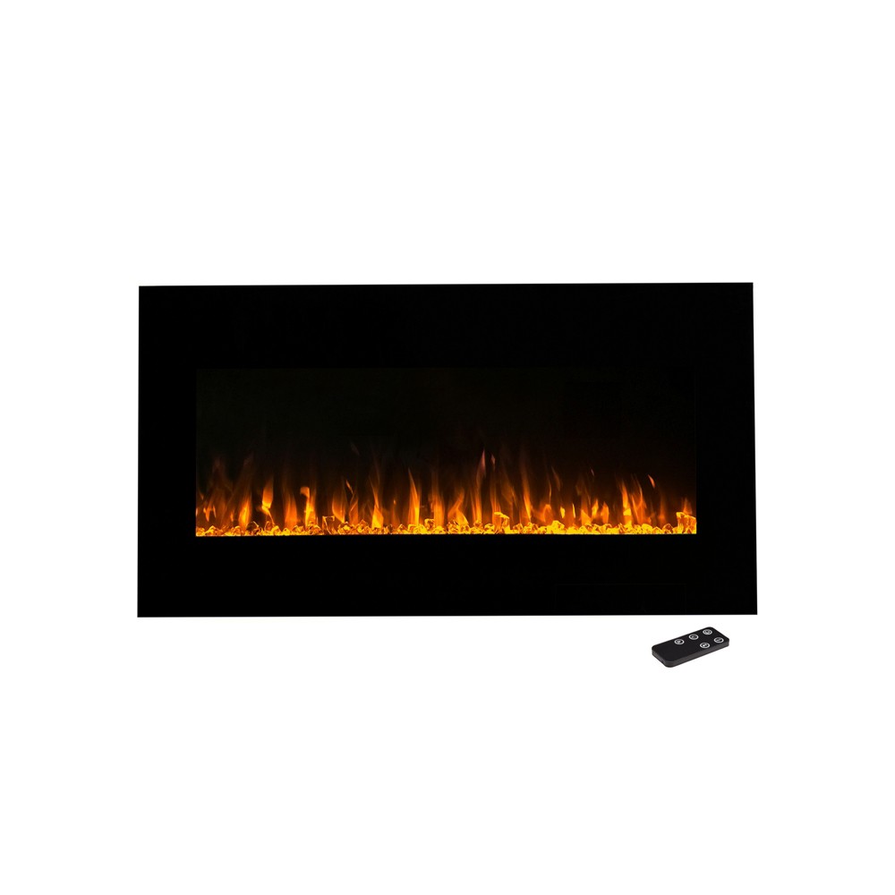 Photos - Electric Fireplace Northwest 42"  Wall Mounted Led Fire And Ice Flame with
