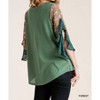 Women's Floral & Animal Bell Sleeve Top - umgee - 2 of 4