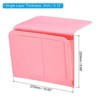 Unique Bargains Felt Bedside Organizer Bed Hanging Caddy 5 Pockets Hanging Bag - 2 of 3