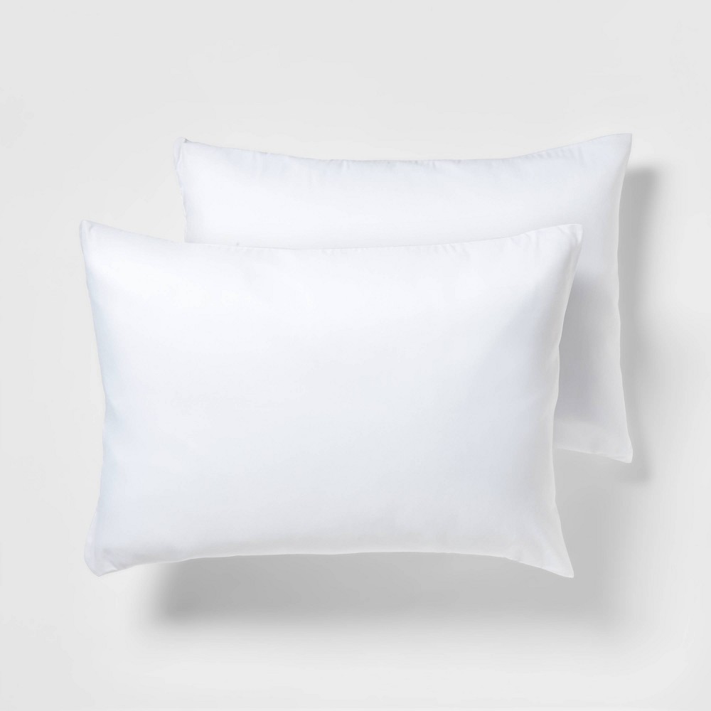 Photos - Pillowcase Room Essentials™ Standard Queen Soft Zippered Machine Washable Pillow Prot