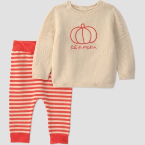 Carter's Just One You® Baby 2pc Pumpkin Long Sleeve Sweater and