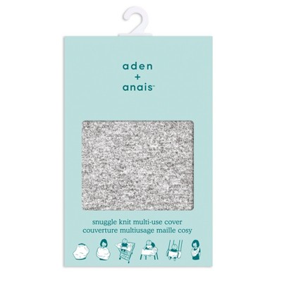 Image of aden + anais Snuggle Knit Multi Use Cover - Heather Gray