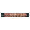 Eurofase Heating - 6000 Watt Electric Infrared Dual Element Heater-208 Voltage-Black Finish-Clover Decorative Fascia - 3 of 4