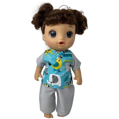 Doll Clothes Superstore Jungle Animals Scrubs Fit 14 Inch Baby Alive And Little Baby Dolls
