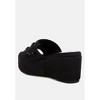 Meta charts Diamante & Rhinestone Flatform Women Sandals - 3 of 4
