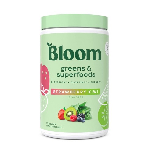 Bloom Nutrition Greens & Superfoods Powder Sticks, Mango and Berry