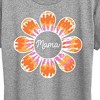 Women's - Instant Message - Tie Dye Flower Mama Short Sleeve Graphic T-Shirt - 2 of 4