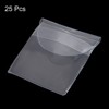 Unique Bargains Waterproof Dustproof Lightweight Coin Sleeves Holders 25 Pcs - 3 of 4