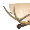 Vaxcel Lodge 2 - Light Flush Mount in  Noachian Stone - 4 of 4