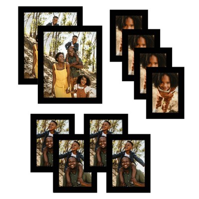 Americanflat Set of 10 Picture Frames - Gallery Wall 8x10, 5x7, 4x6 Frames