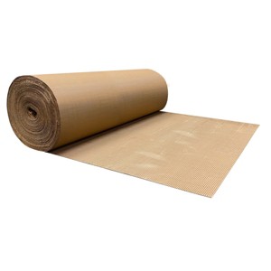 UOFFICE Corrugated Wrap 48" x 250' x 1/8" Thick - B Flute - Cardboard Wrap - 1 of 4