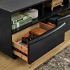 BEAFUP 63" Mid-Century Modern TV Stand for TVs up to 75", Farmhouse Cabinet, Media Console for Living Room, Wood Drawers & Outlet Holes - 4 of 4