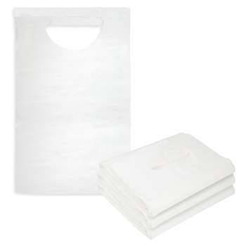 ProHeal Tie-Back Disposable Adult Bibs, Perfect for Seniors, Eating, Painting , and Cleanliness - 300 Pack, 16" x 33"