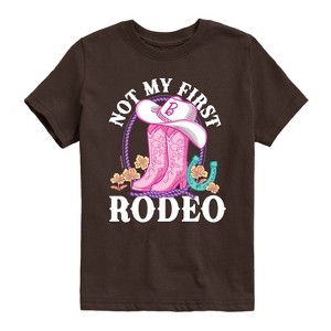 Boys' - Barbie - Not My First Rodeo Barbie Short Sleeve Graphic T-Shirt - 1 of 3