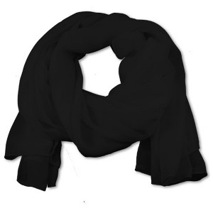 Women's Chiffon Shawl Wrap for Evening Dress Warm Scarf - 1 of 3