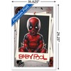 Trends International Marvel Deadpool & Wolverine - Babypool Framed Wall Poster Prints - 3 of 4