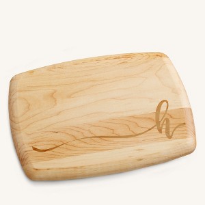 Personalization Mall Initial Maple Bar Board, 8x11 - 1 of 1