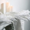 60"L Sullivans Artificial White Cypress Christmas Garland, Indoor Christmas Decor - 3 of 4