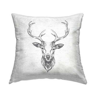 Stupell Industries Woodland Rustic Deer Antlers, 18 x 18