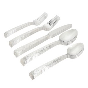 Gibson Home Cowper 20 Piece Stainless Steel Flatware Set in Silver - 1 of 4