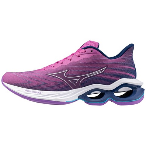 Обувь Mizuno Women's Wave Creation 25 SSW Running Shoe, 7, Rosebud-Navy Peony