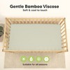 KeaBabies Isla Waterproof Crib Sheets for Boys, Girls, 2pk Baby Fitted Crib Sheet, Waterproof Crib Mattress Protector Sheets - 4 of 4