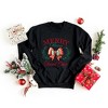Simply Sage Market Women's Graphic Sweatshirt Coquette Merry Mama Social Club - 3 of 4