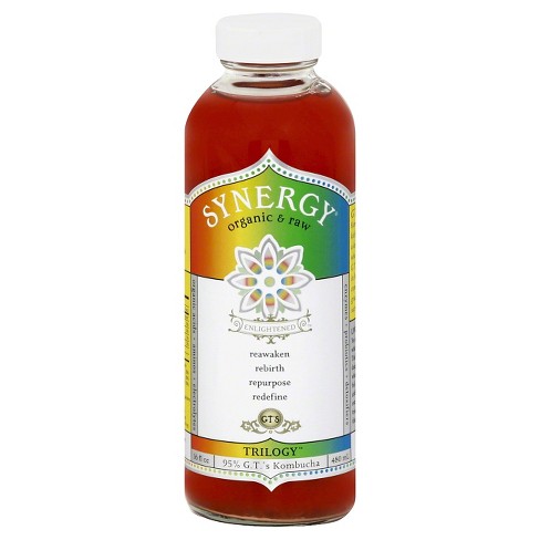 synergy raw kombucha